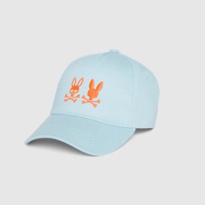 Men MENS KINGWOOD EMBROIDERED BASEBALL CAP Seafoam | Psycho Bunny Beach Accessories