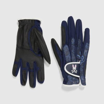 Men LIMITED EDITION STRETCH LADIES GLOVE Navy | Psycho Bunny Golf Accessories