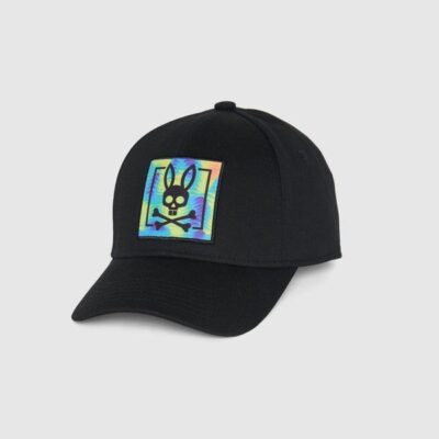 Kids KIDS MONTGOMERY BASEBALL CAP Black | Psycho Bunny Accessories