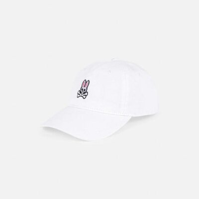 Men MENS SUNBLEACHED CAP White | Psycho Bunny Hats & Caps